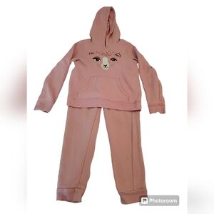 Jumping Beans Softest Fleece girl Two-piece set sise 7